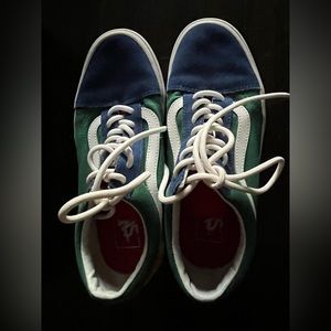 Multi colored Vans - men’s 5.5/ women’s 7